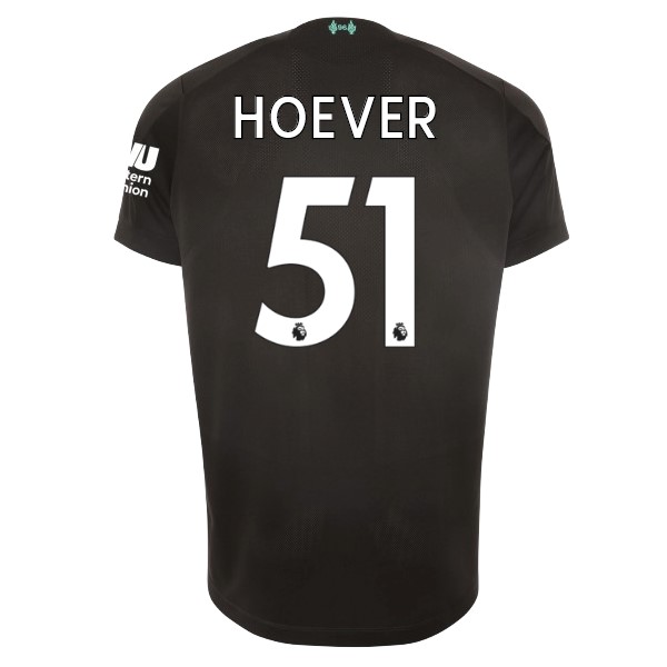 Camiseta Liverpool NO.51 Hoever 3ª 2019/20 Negro